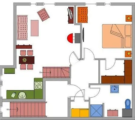 Appartement Altes Pastorat 5 *